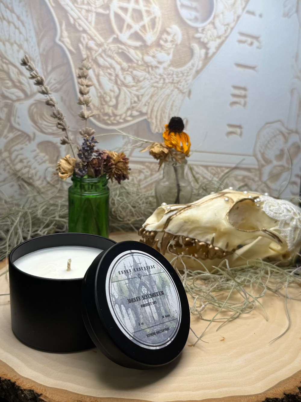 Coconut-Soy Wax Candle, 4oz