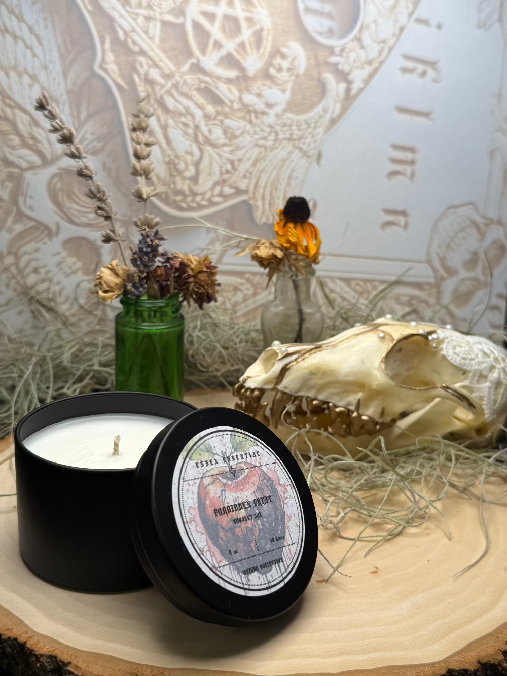 Coconut-Soy Wax Candle, 4oz