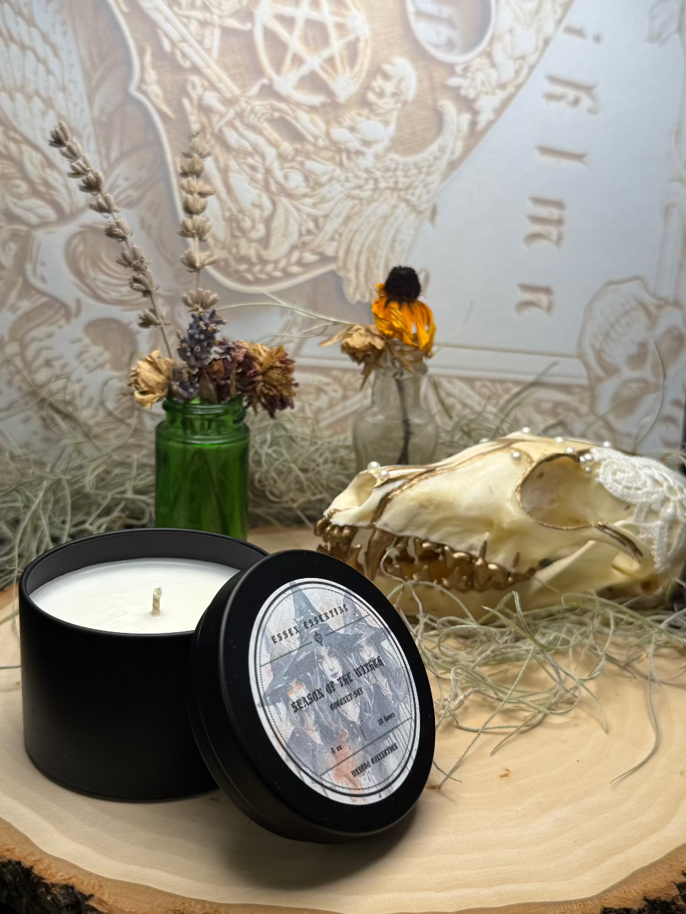 Coconut-Soy Wax Candle, 4oz