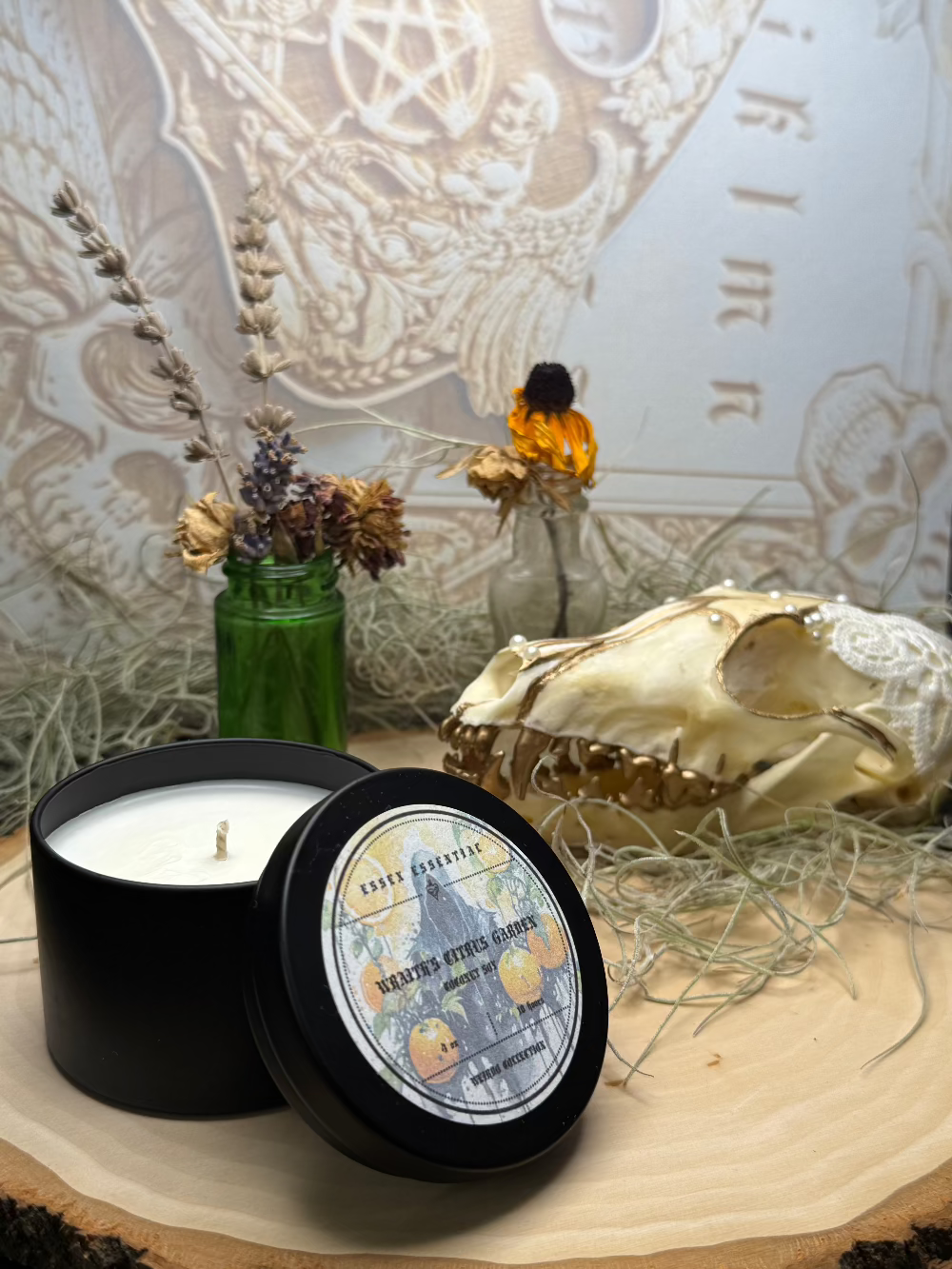 Coconut-Soy Wax Candle, 4oz