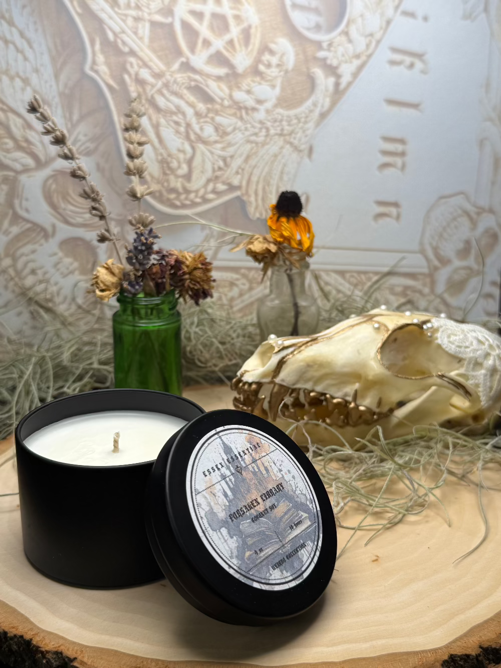 Coconut-Soy Wax Candle, 4oz